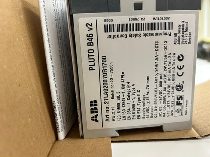 ABB Programmable Safety Controller 2TLA020070R1700 24V DC