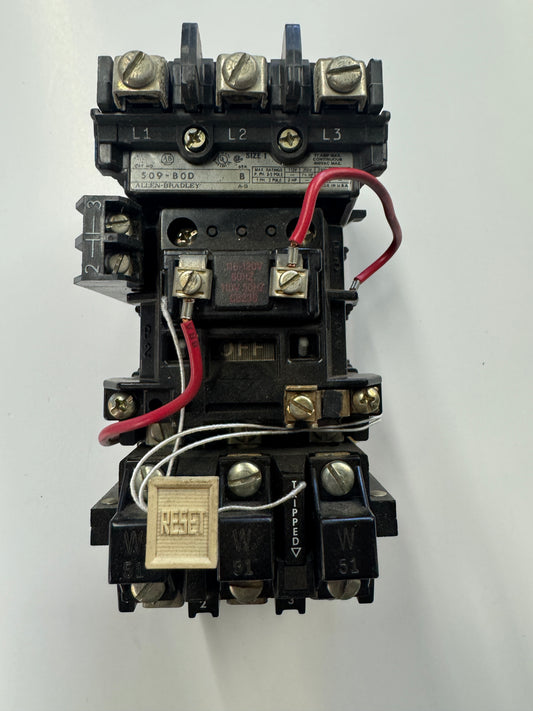 Allen-Bradley Magnetic Motor Starter 509-BOD