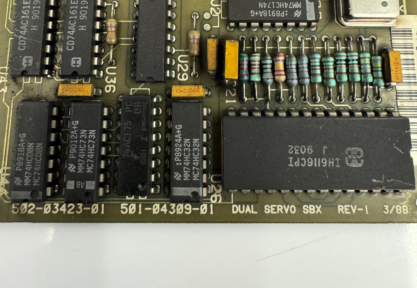 Giddings & Lewis Dual Servo SBX Board 501-04309-01