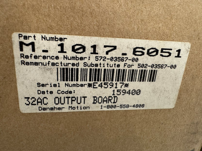 Danaher Motion I/O Module M-1017-6051 32 VAC
