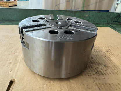 Samchully 3-Jaw Hydraulic Power Chuck HS-06 | 6.5 In. Diameter, 3-Jaw