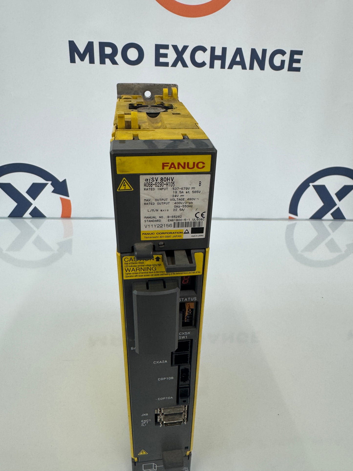 Fanuc A06B-6290-H105 480V Servo Amplifier Module