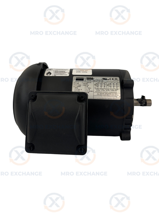 Dayton 36VF61B AC Motor 1 HP 3450 RPM