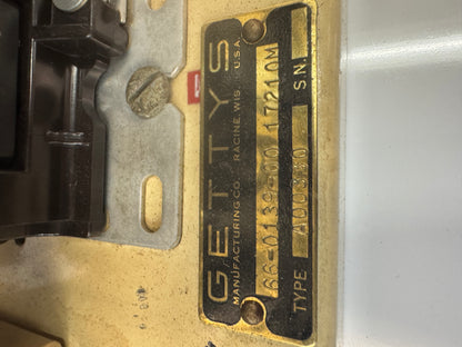 Getty Manufacturing Co. 66-0139-00 (Type A00330) 120/240 V SCR Servo Drive