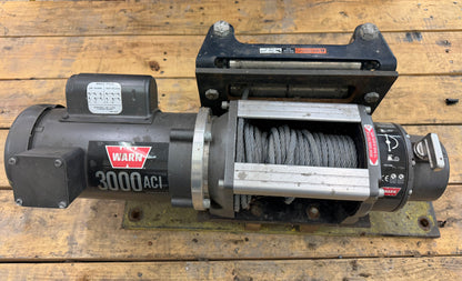 WARN Industries 93000 (3000 ACI) 3,000 Lb 0.75 HP Electric 115/230V Industrial Winch