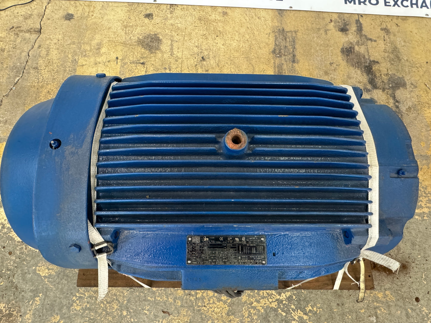 WEG M08H-45763 Inverter Duty Motor 100 HP 1800 RPM
