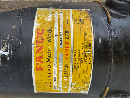 Fanuc A06B-0651-B.005 DC Servo Motor Model 10M