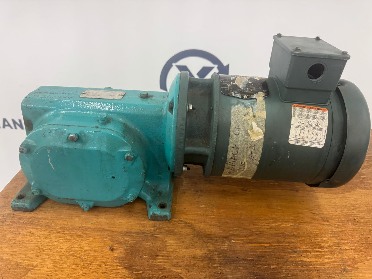 Baldor-Reliance Gearmotor 35W590-0085G3 - .5 HP 1800 RPM