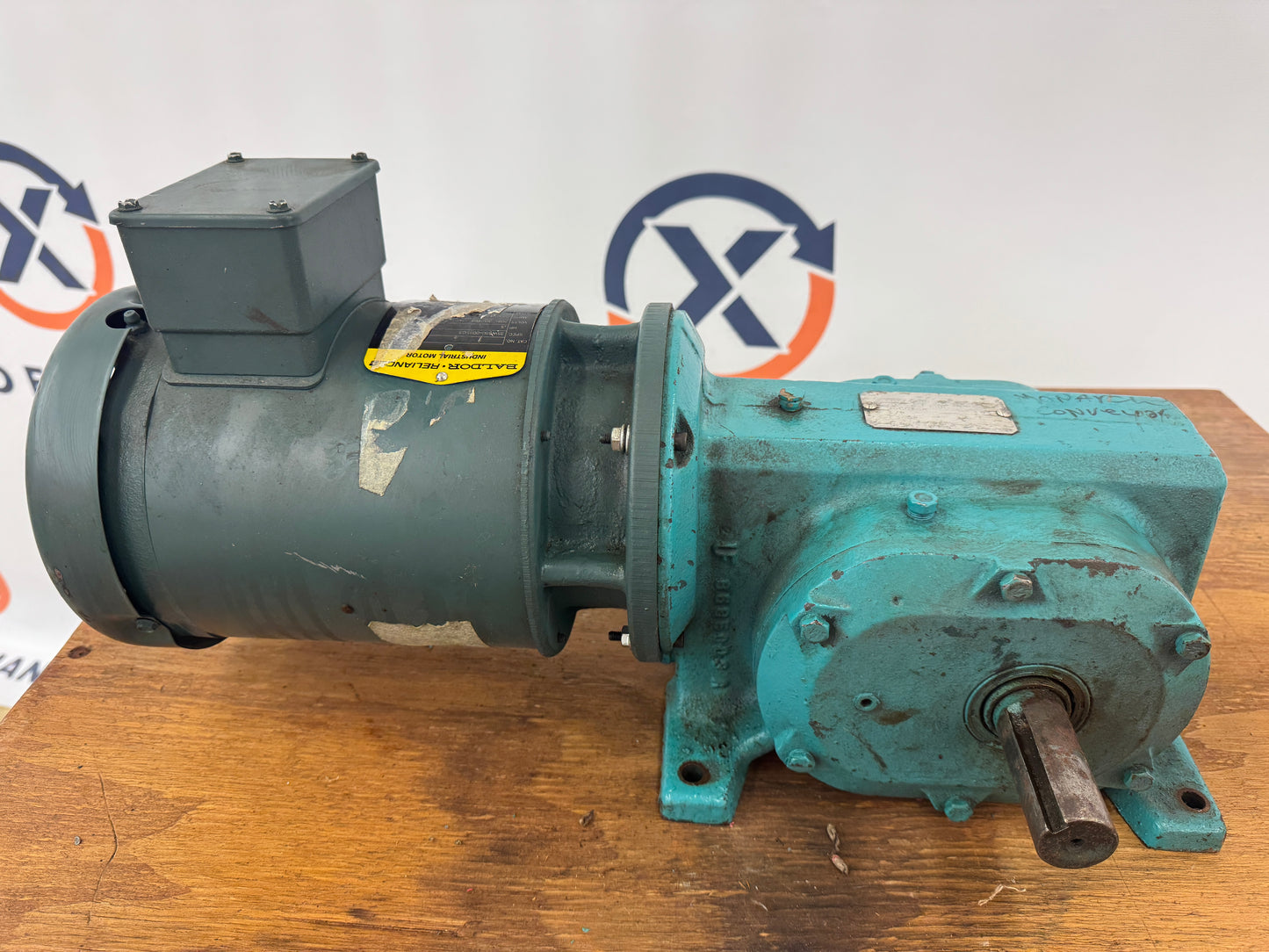 Baldor-Reliance Gearmotor 35W590-0085G3 - .5 HP 1800 RPM