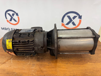 Teral Kyokuto Type TE 1.1kW 3 Phase Immersion Coolant Pump 200/220V TEFC IP55