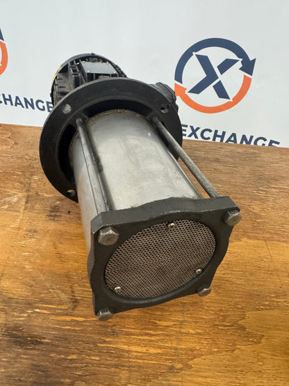 Teral Kyokuto Type TE 1.1kW 3 Phase Immersion Coolant Pump 200/220V TEFC IP55