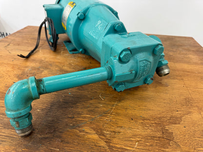 Baldor CM3546 Motor with Vickers Vane Pump Assembly 1 HP 1800 RPM