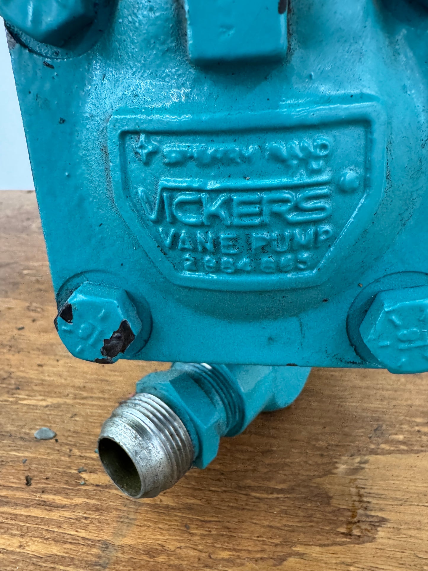 Baldor CM3546 Motor with Vickers Vane Pump Assembly 1 HP 1800 RPM