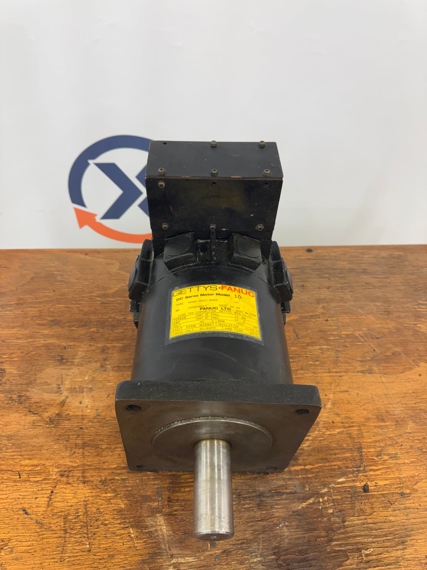 Gettys Fanuc DC Servo Motor A06B-0601-B025 - 2 kW 1500 RPM