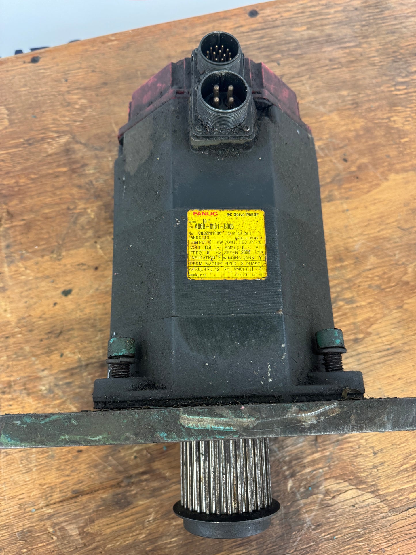 FANUC AC Motor A06B-0501-B005 - Variable 2000 RPM