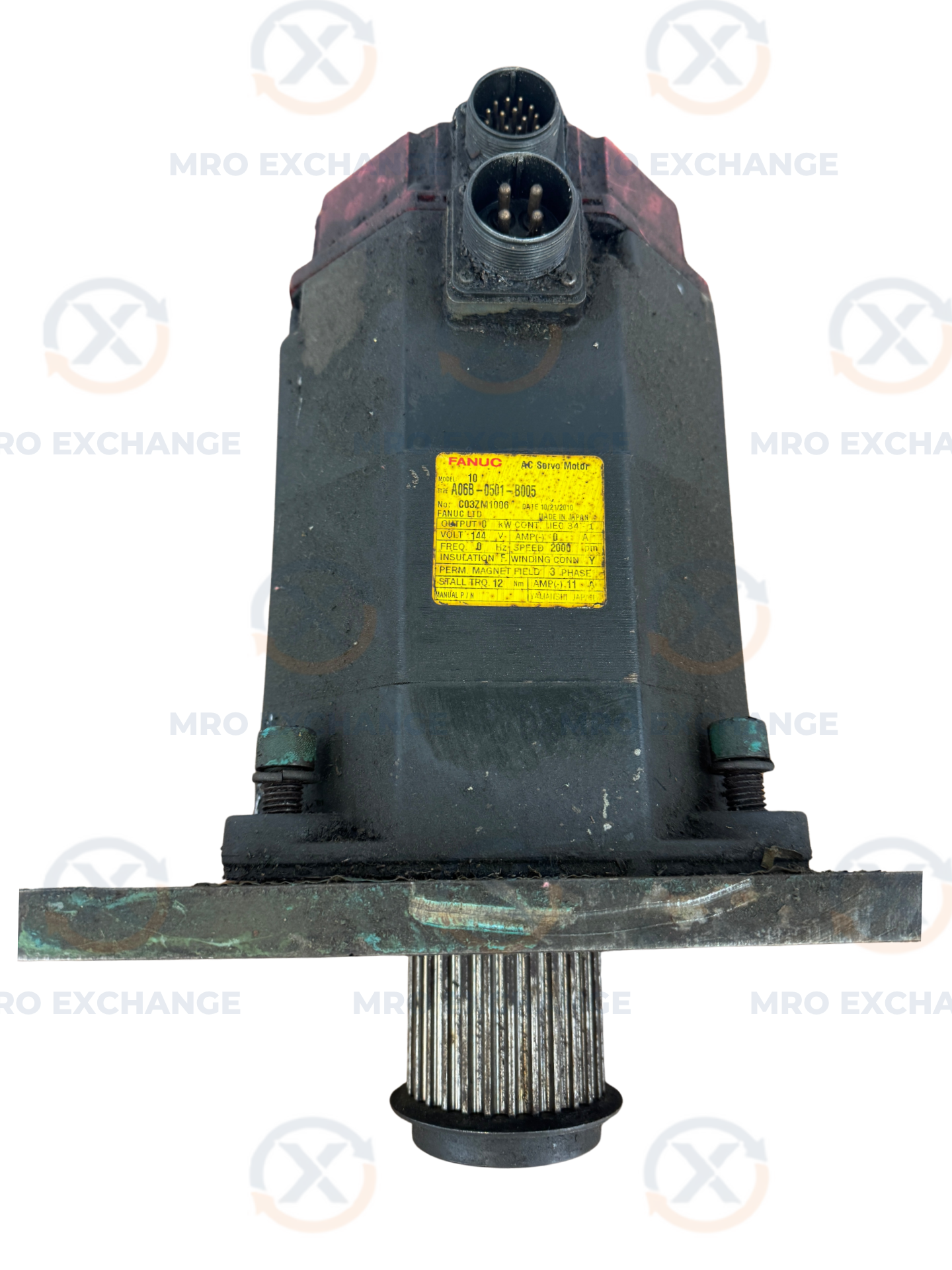 FANUC AC Motor A06B-0501-B005 - Variable 2000 RPM