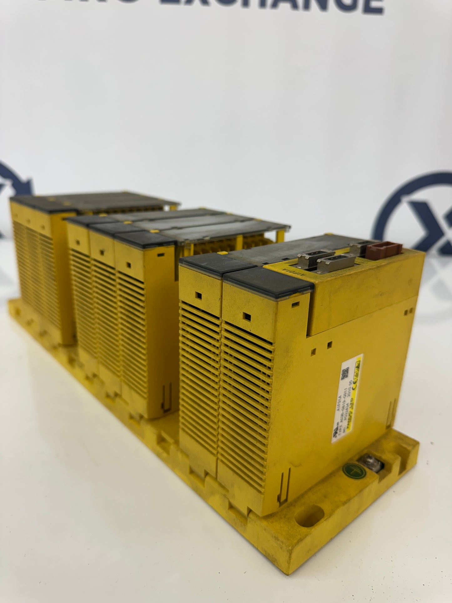 Fanuc A03B-0819-C001 10 Slot I/O Rack Assembly with A03B-0819 series modules 24V DC