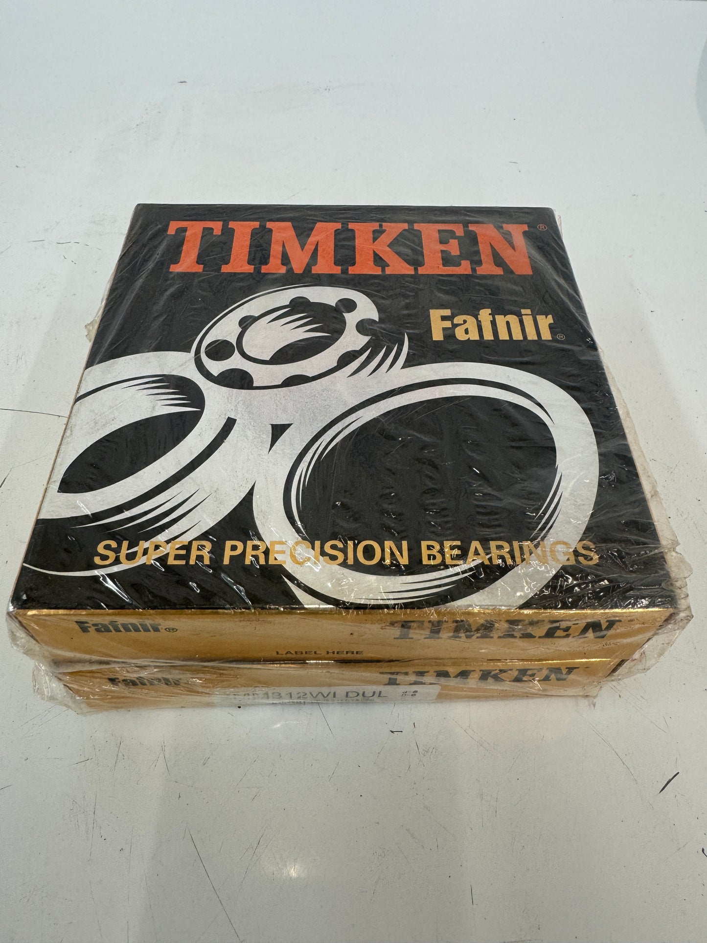 Timken Fafnir 2MM312WI DUL Super Precision Duplex Bearing Set – ABEC 9 – 60mm Bore – New in Box