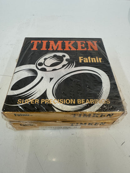 Timken Fafnir 2MM312WI DUL Super Precision Duplex Bearing Set – ABEC 9 – 60mm Bore – New in Box