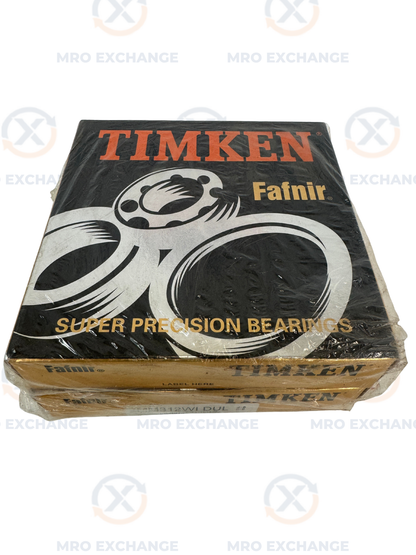 Timken Fafnir 2MM312WI DUL Super Precision Duplex Bearing Set – ABEC 9 – 60mm Bore – New in Box