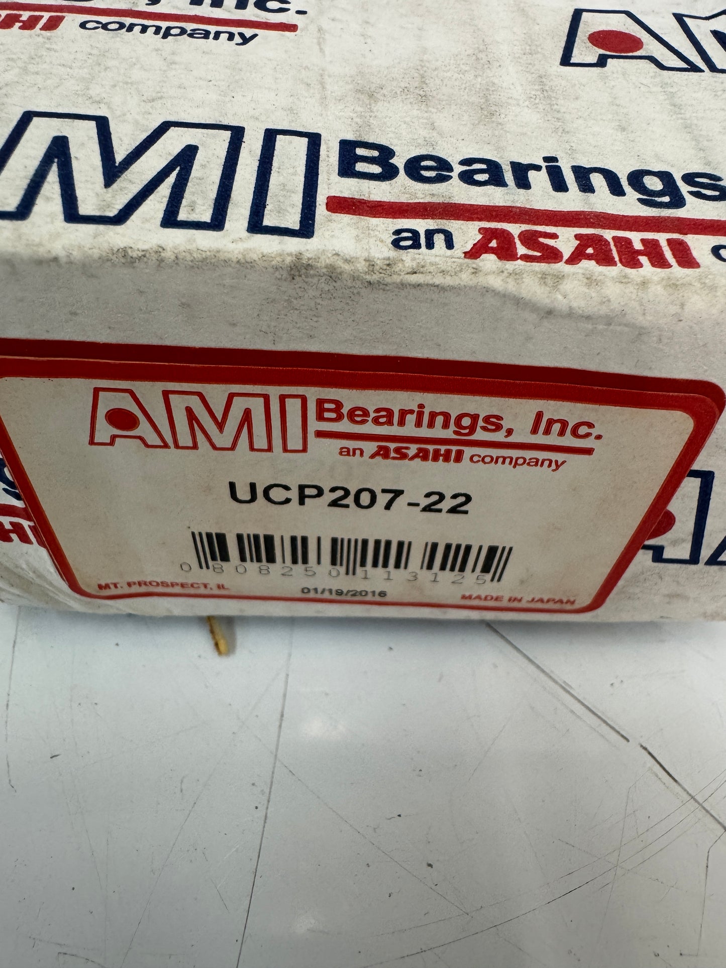 AMI Bearings UCP207-22 Pillow Block Bearing, 1-3/8 in Bore (35mm), 22 Series – New m00153