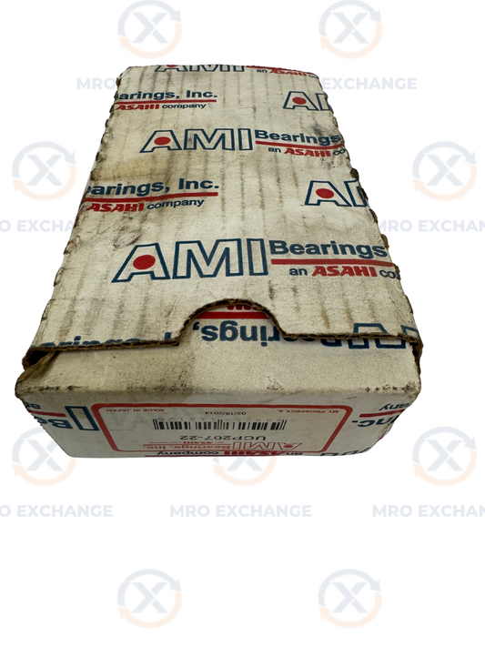 AMI Bearings UCP207-22 Pillow Block Bearing, 1-3/8 in Bore (35mm), 22 Series – New m00154