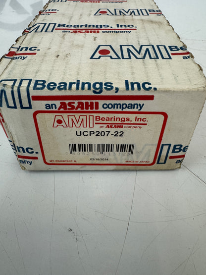 AMI Bearings UCP207-22 Pillow Block Bearing, 1-3/8 in Bore (35mm), 22 Series – New m00154