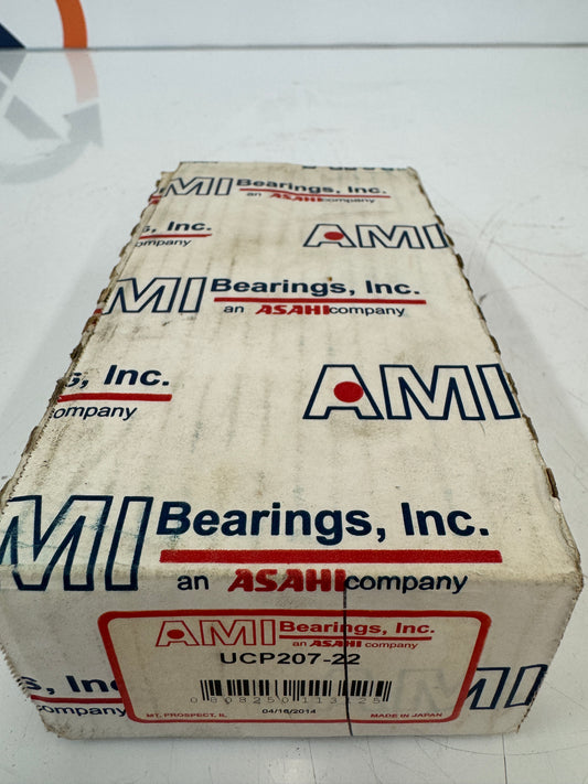 AMI Bearings UCP207-22 Pillow Block Bearing, 1-3/8 in Bore (35mm), 22 Series – New m00156