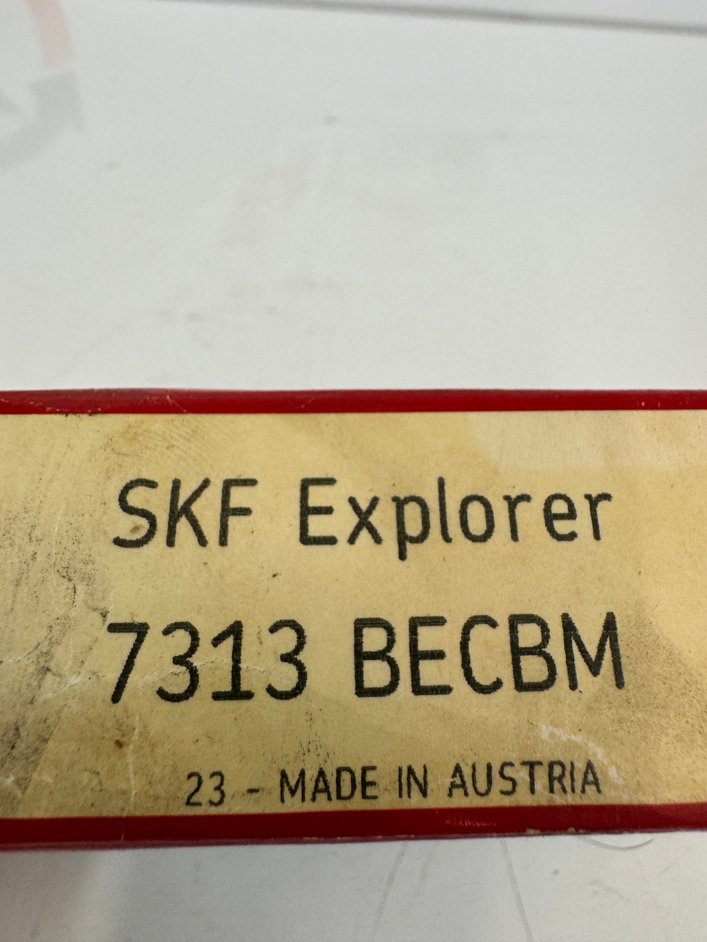 SKF 7313 BECBM Angular Contact Ball Bearing – 65mm ID x 140mm OD x 33mm Width – New