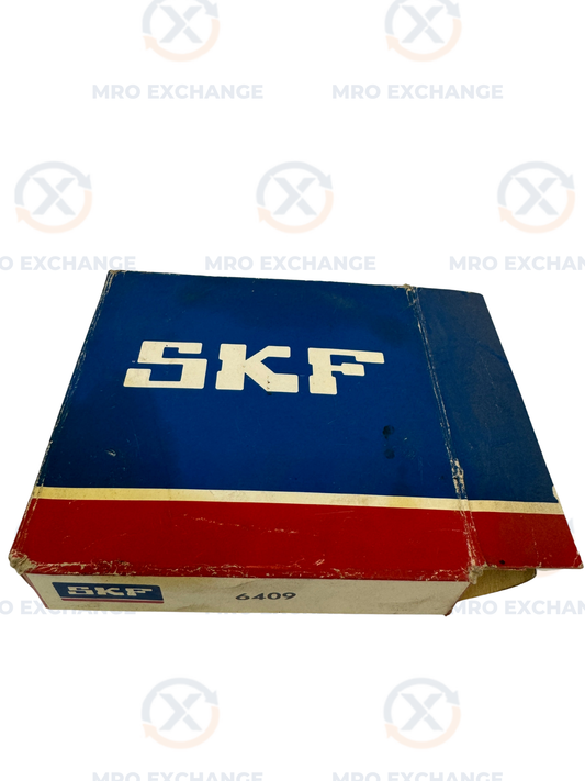 SKF 6409 Deep Groove Ball Bearing – 45mm ID x 120mm OD x 29mm Width – New