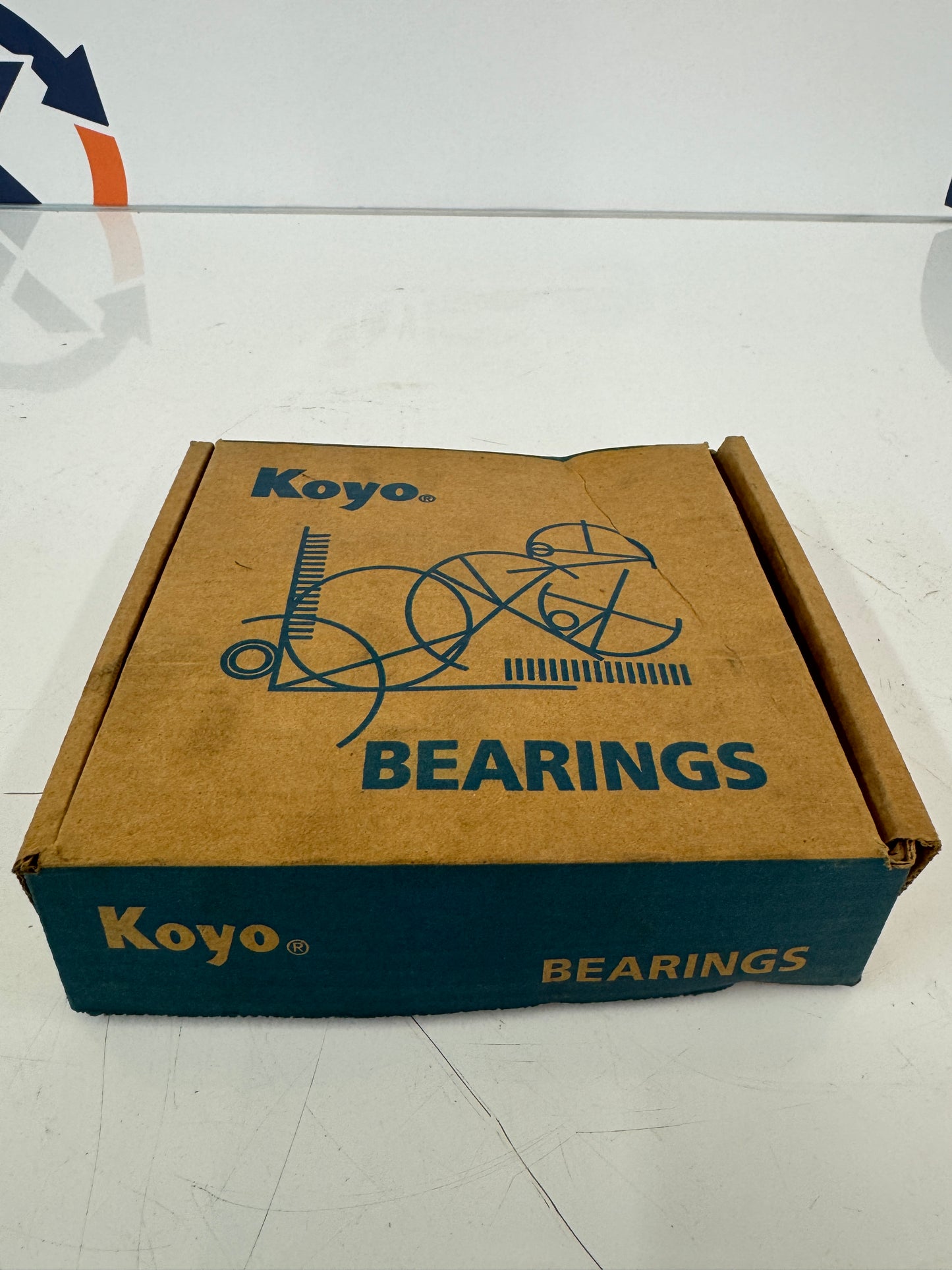 Koyo 5760 Tapered Roller Bearing, 76.2mm ID x 135.76mm OD x 46.04mm Width, New m00160
