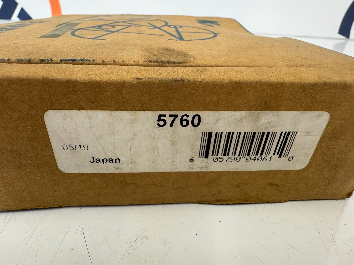 Koyo 5760 Tapered Roller Bearing, 76.2mm ID x 135.76mm OD x 46.04mm Width – New