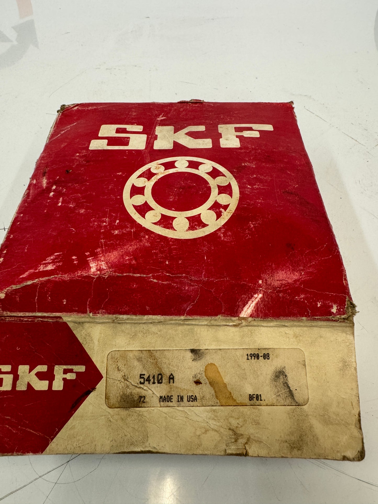 SKF 5410 A Double Row Angular Contact Ball Bearing – 50mm ID x 130mm OD x 52mm Width – New