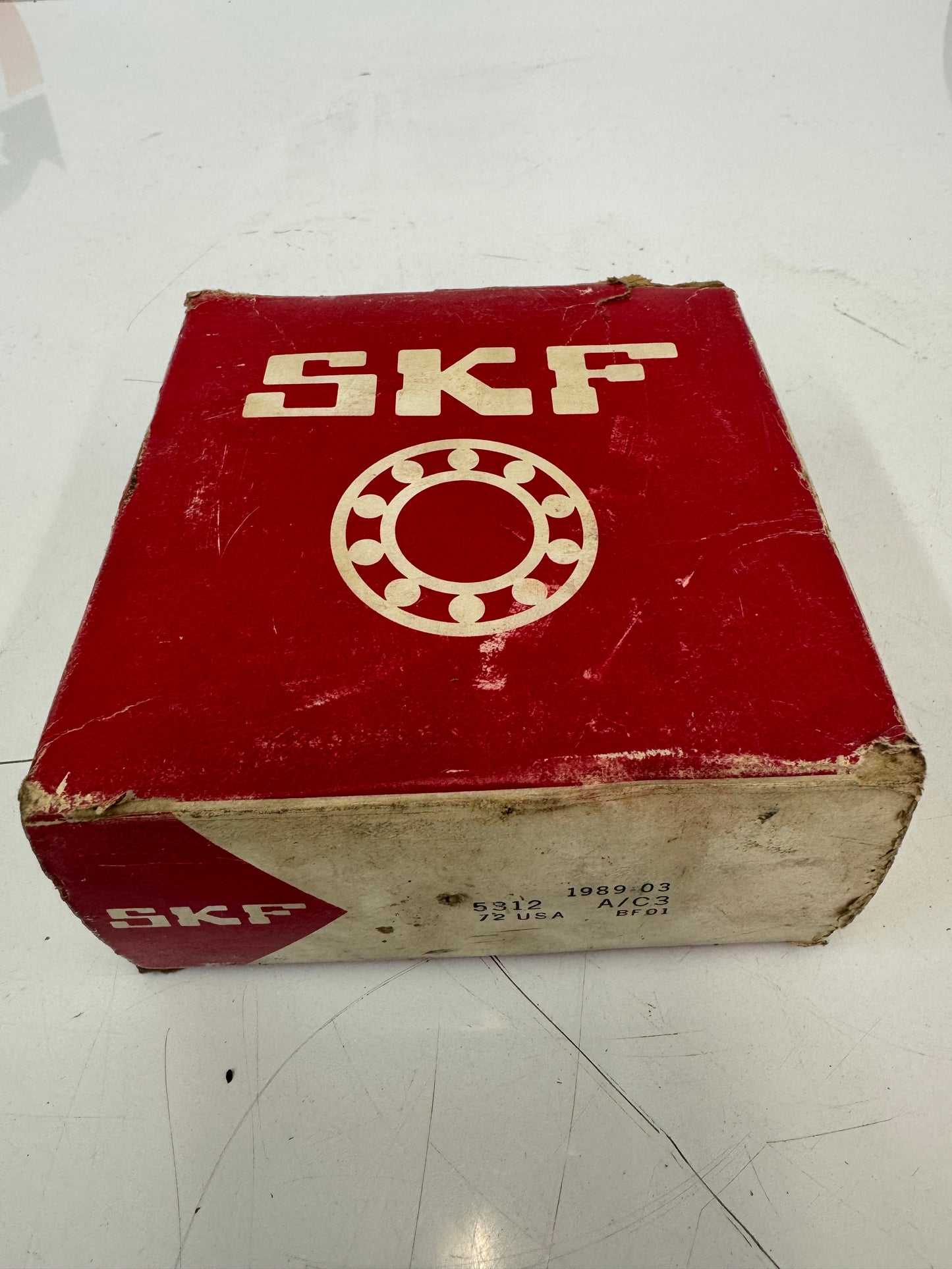 SKF 5312A/C3 Double Row Angular Contact Ball Bearing – 60mm ID x 130mm OD x 54mm Width – New