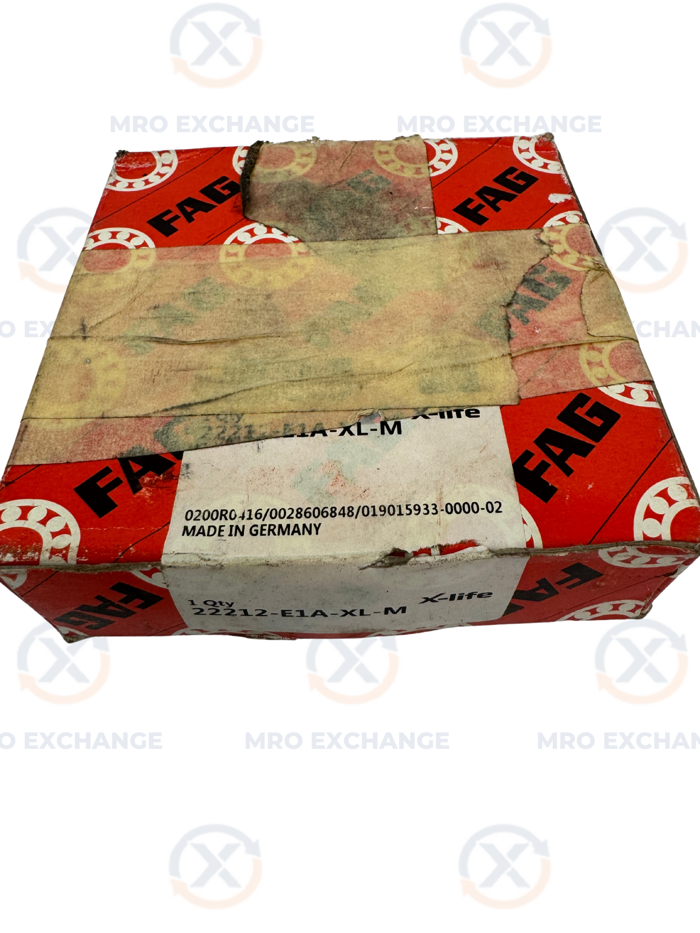 FAG 22212-E1A-XL-M Spherical Roller Bearing – 60mm ID x 110mm OD x 28mm Width – New m00170