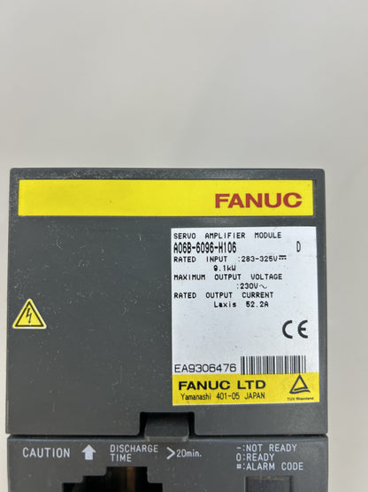 Fanuc Servo Amplifier Module A06B-6096-H106