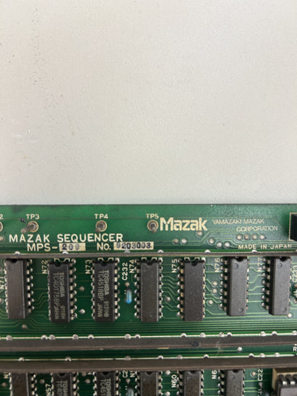 Yamazaki Mazak Sequencer Board MPS-200 / A829033A