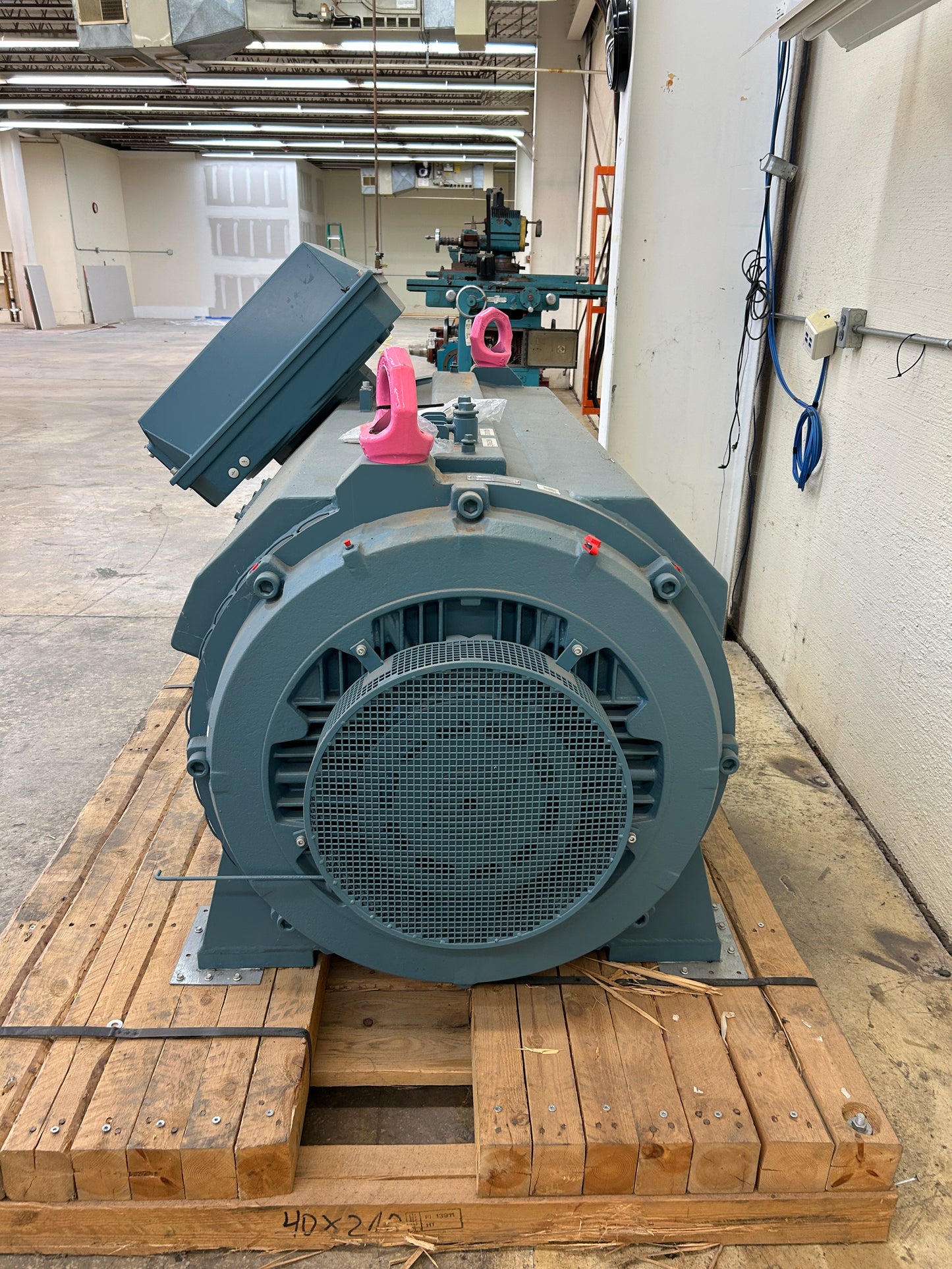ABB 3GLP453510-RDG AC Motor 800 kW 460V 1494 RPM Horizontal Mounting (IMB3 / IM1001) Year 2021