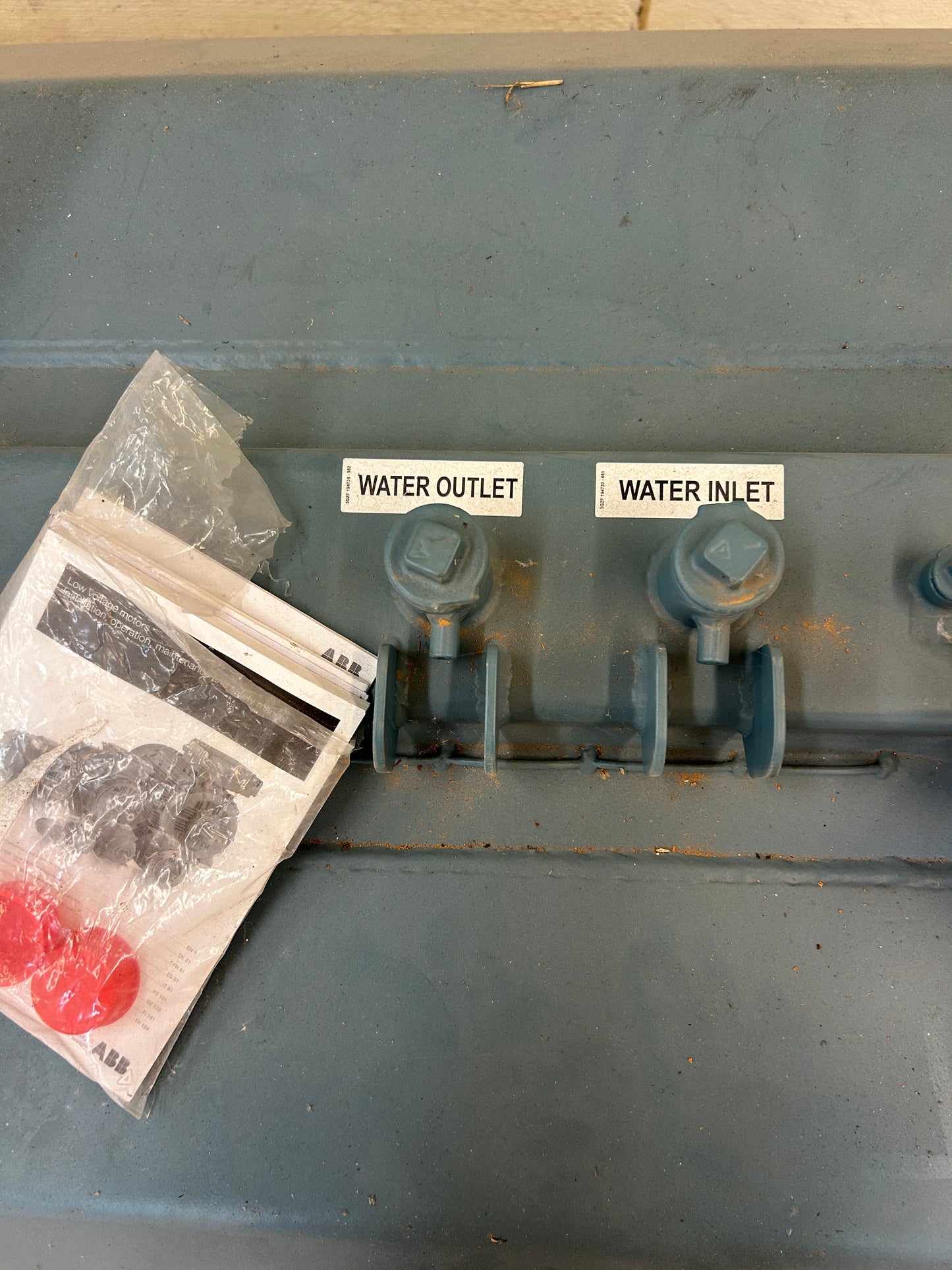 ABB 3GLP453510-RDG AC Motor 800 kW 460V 1494 RPM Horizontal Mounting (IMB3 / IM1001) Year 2021