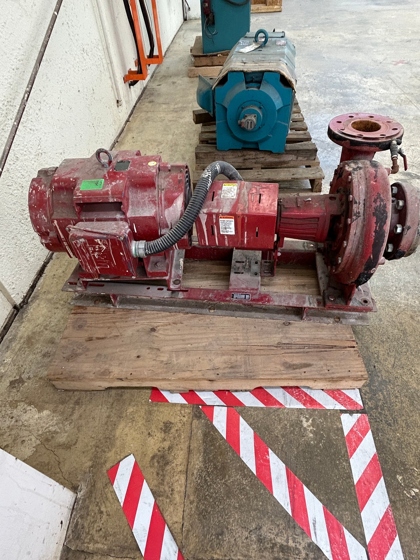 Bell & Gossett e-1510 SSF End Suction Pump Assembly – 50 HP, 1800 RPM, Base Mounted