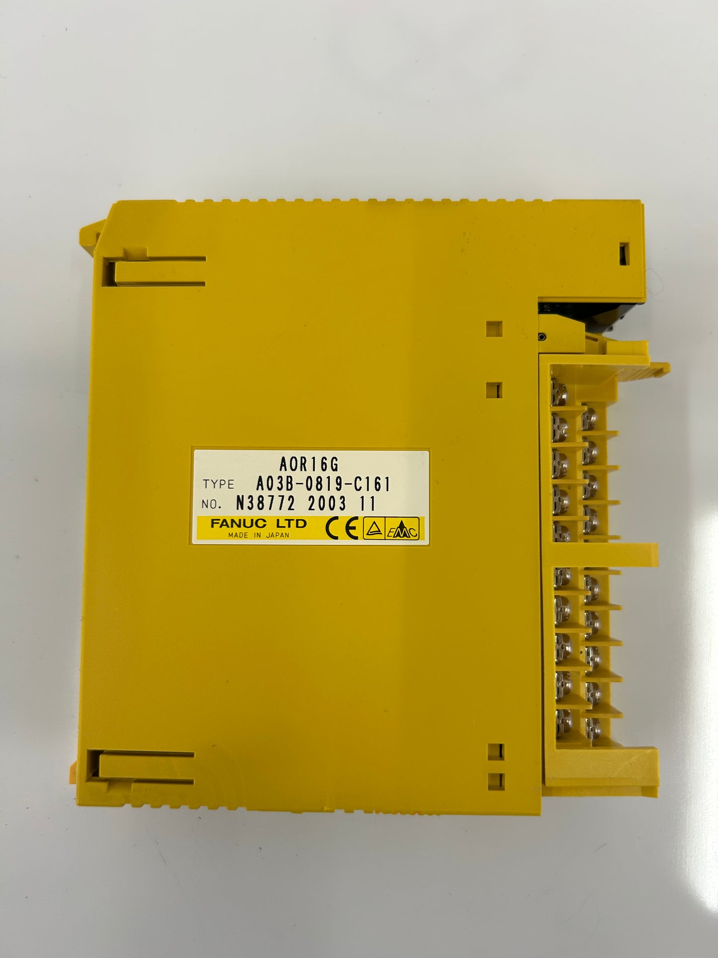 FANUC A03B-0819-C161 AOR16G 250 VAC / 30 VDC Relay Output Module