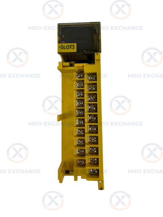 FANUC A03B-0819-C161 (AOR16G) 250 VAC / 30 VDC I/O Relay Output Module m00023