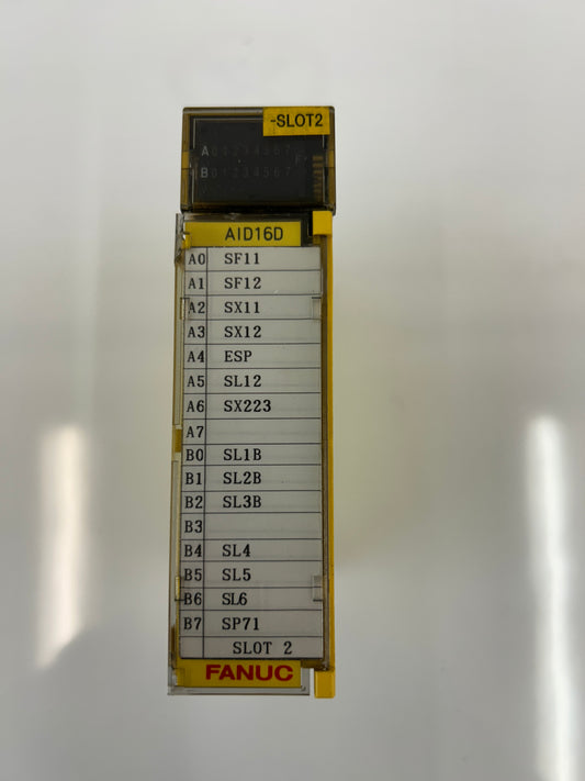 FANUC A03B-0819-C104 (AID16D) 24 VDC 16-point Digital Input Module