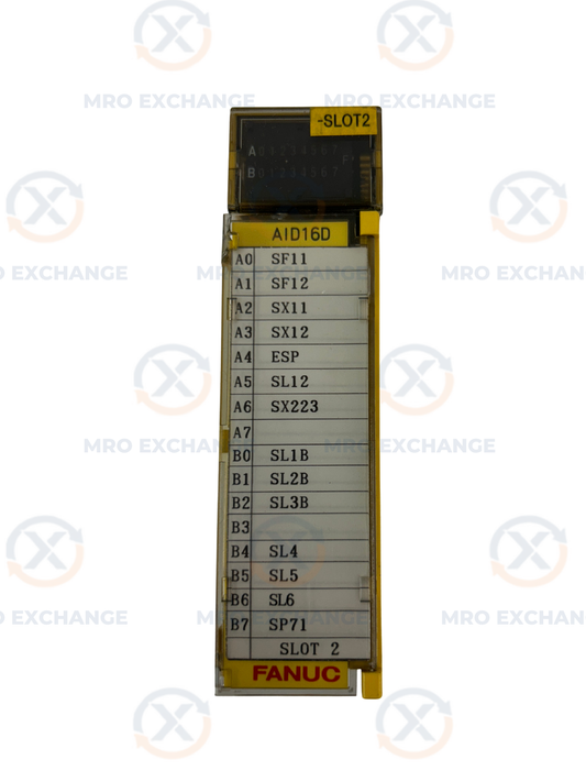 FANUC A03B-0819-C104 (AID16D) 24 VDC 16-point Digital Input Module