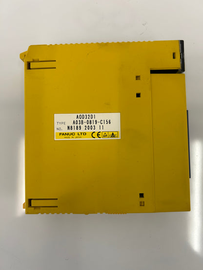 FANUC A03B-0819-C156 (AOD32D1) 12/24V DC I/O Output Module