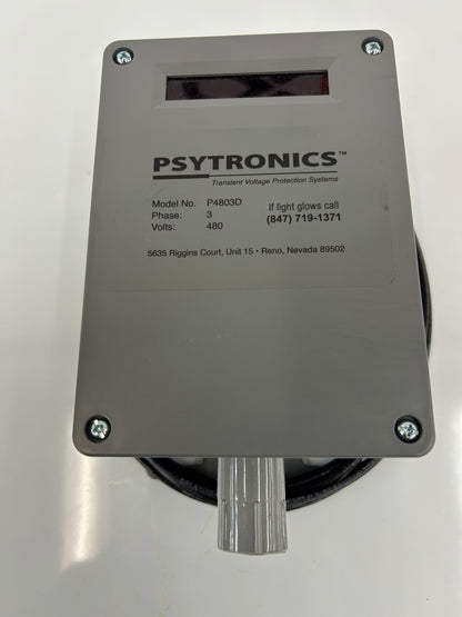 Psytronics P4803D 480V 3 Phase Transient Voltage Surge Suppressor New