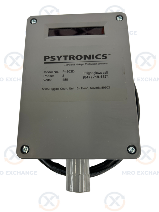 Psytronics P4803D 480V 3 Phase Transient Voltage Surge Suppressor New