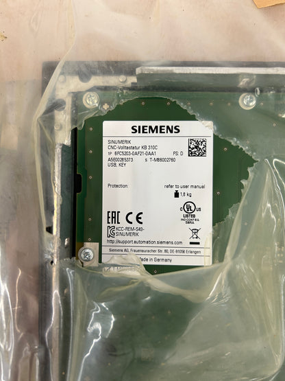 Siemens 6FC5203-0AF21-0AA1 5V USB SINUMERIK CNC Full Keyboard