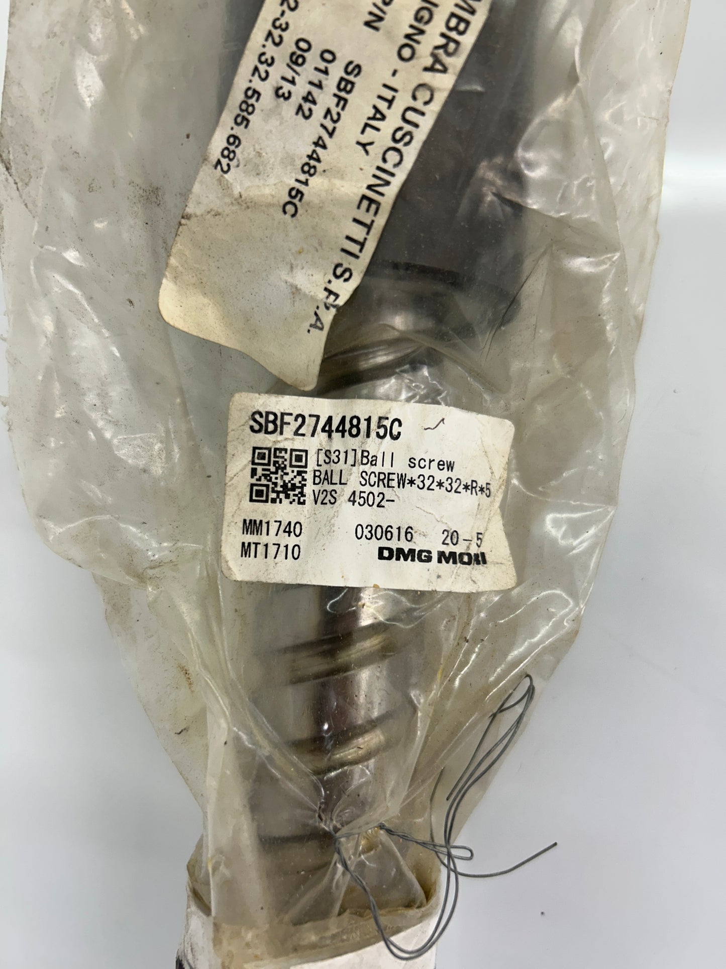 Umbra Cuscinetti SBF2744815C (V2S 4502 32 x 32 R 5) Ball Screw