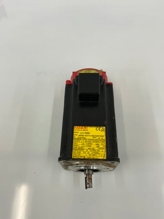 FANUC A06B-0373-B575#7008 1kW 3000 RPM AC Servo Motor